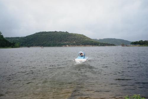 hovercraft lake